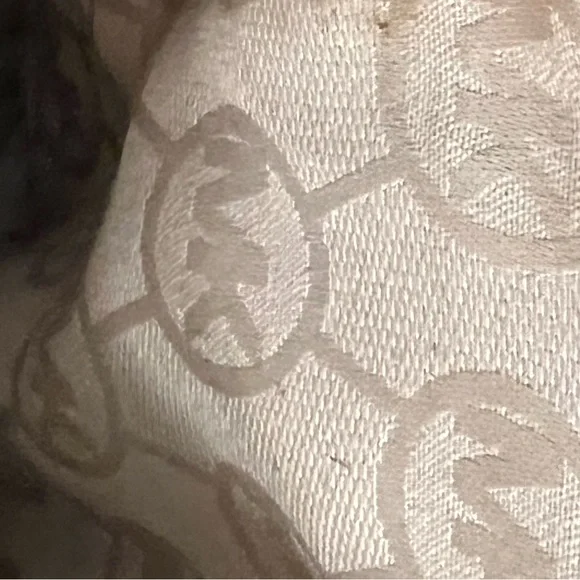 Michael Kors Hand-Woven Straw Leather Trim ToteSantorini Summer Straw Purse - Picture 10 of 12